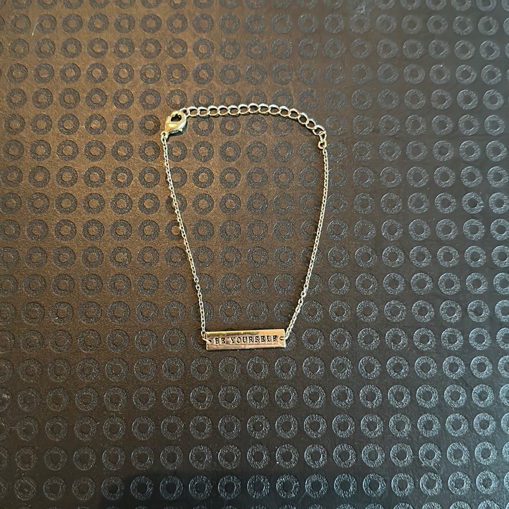 Adjustable ‘Be Yourself’ Bracelet
